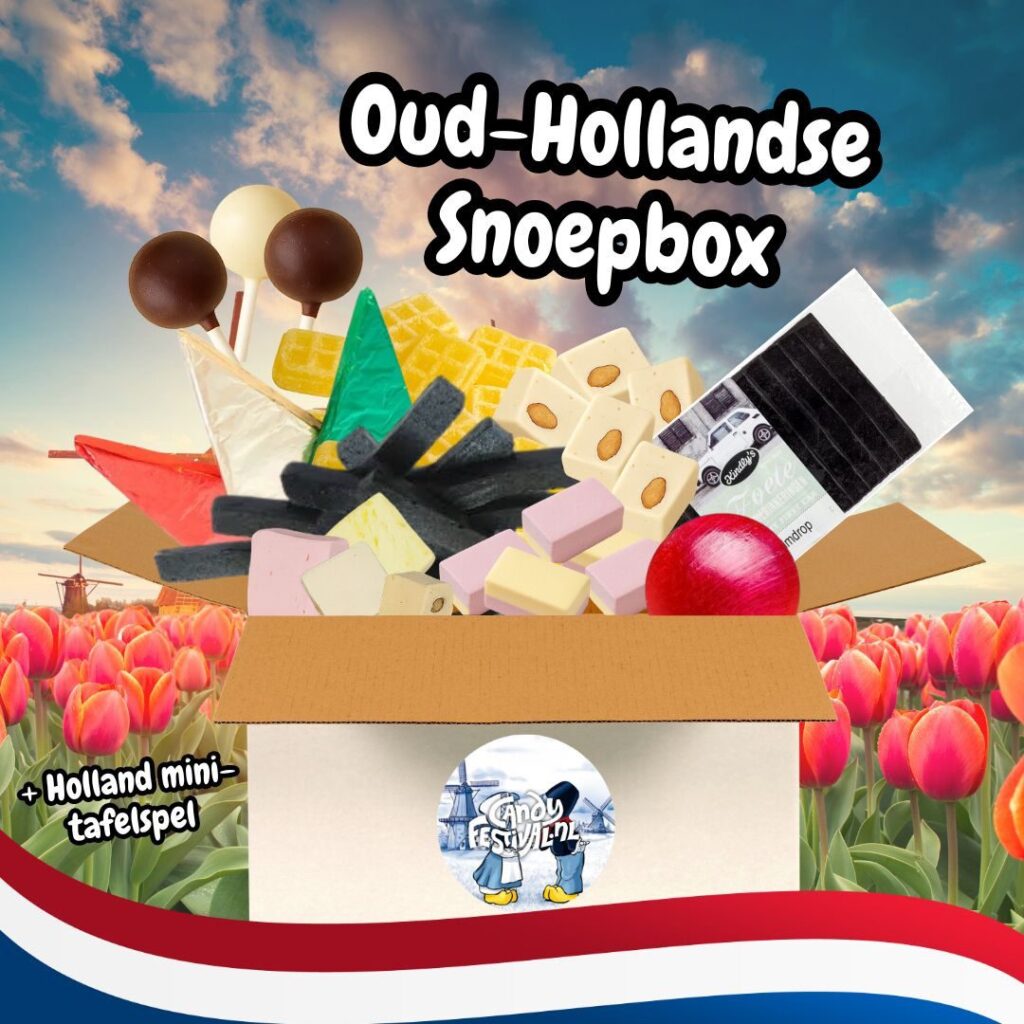 Oud Hollandse Kingsday Surprise Box (inclusief Mini Tafelspel)