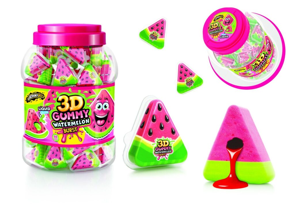 3D Gummy Watermelon