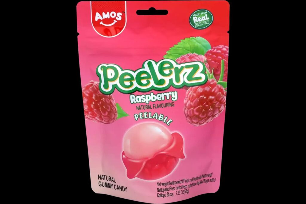 Peelerz Gummy Candy Raspberry