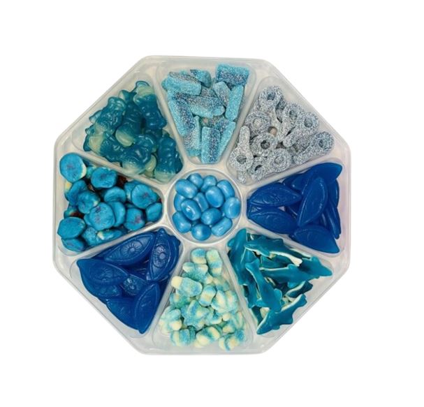 Blue Candy platter XL