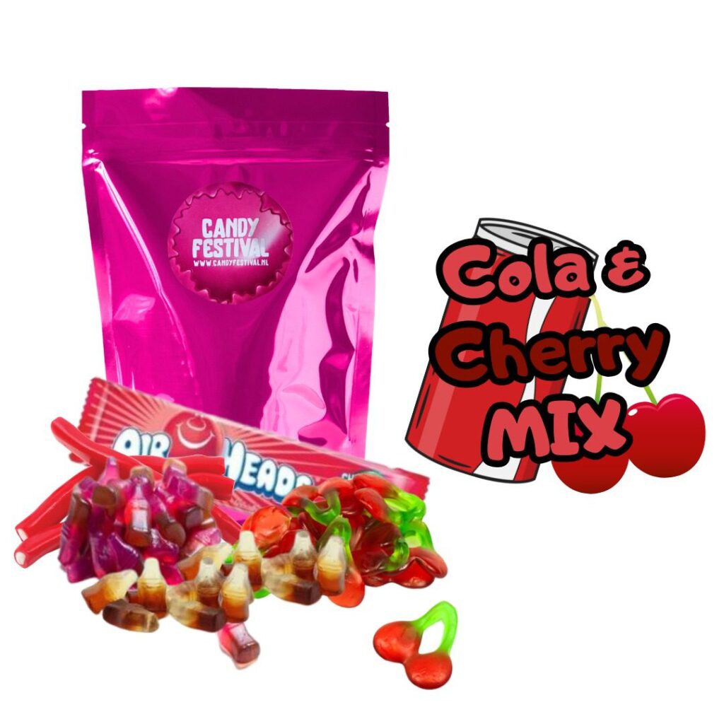 Cola & Cherry Candy Mix Bag (500 gram)