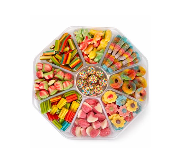 Colorful Candy Platter XL (Halal)