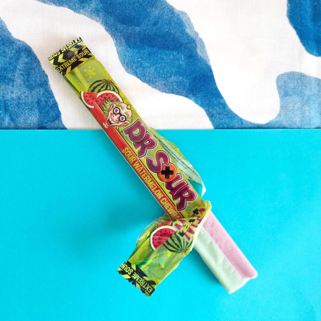 Dr. Sour Watermelon Chew Bar