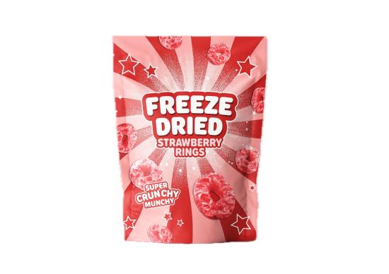 Freeze Dried Strawberry Rings