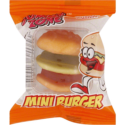 Candy mini hamburgers, 60stuks