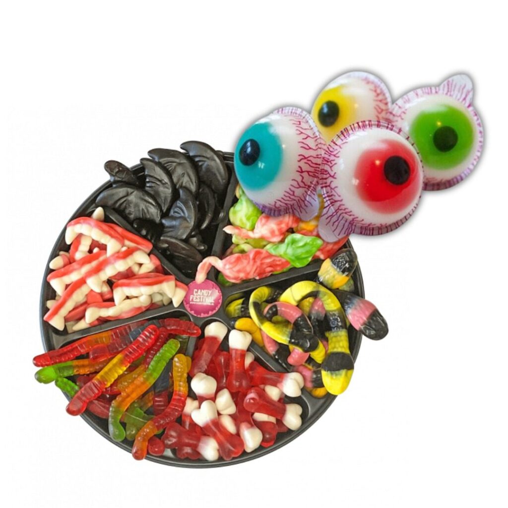 Halloween Platter + GRATIS 4x Creepy Eyes