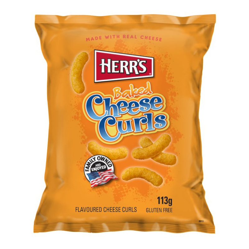 Herrs Cheese Curls 113 gram