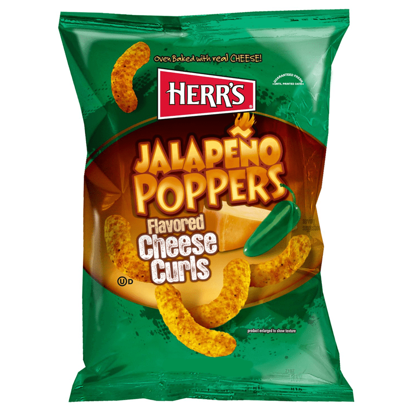 Herrs Jalapenos cheese curls