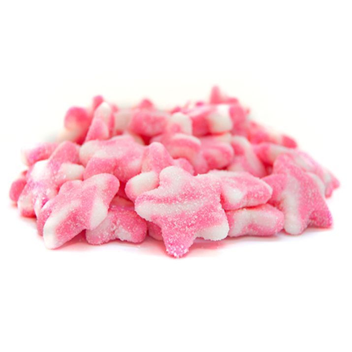 Pink Twist Stars 250 gram (Halal)