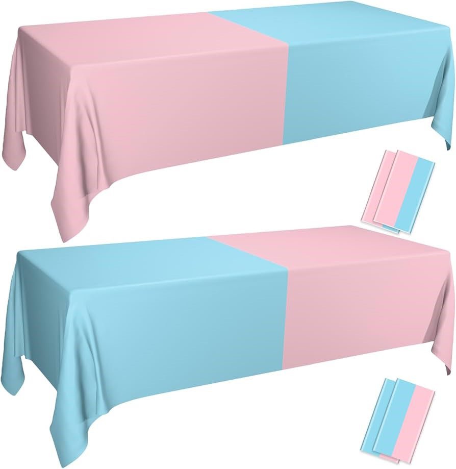 Duo Roze/Blauw Tafelkleed