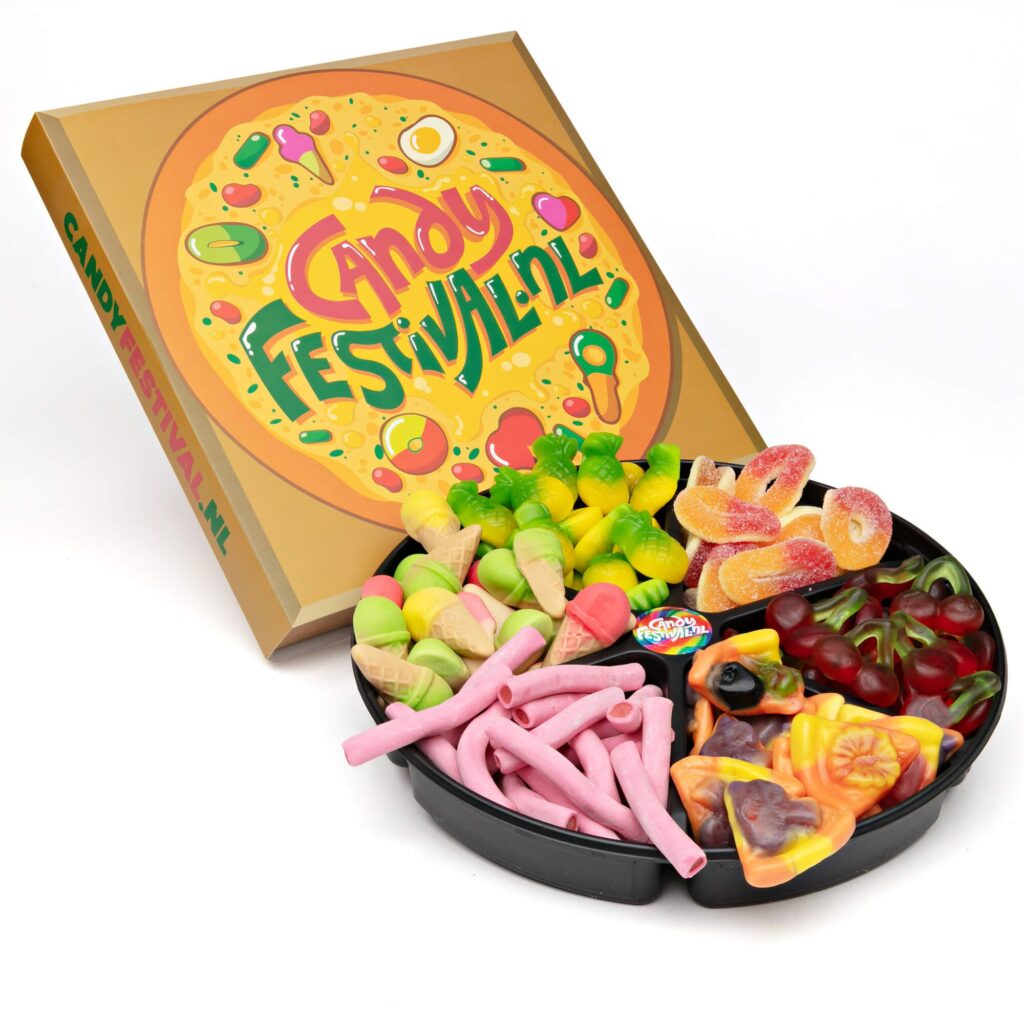 Pizza Candy Platter GiftBox
