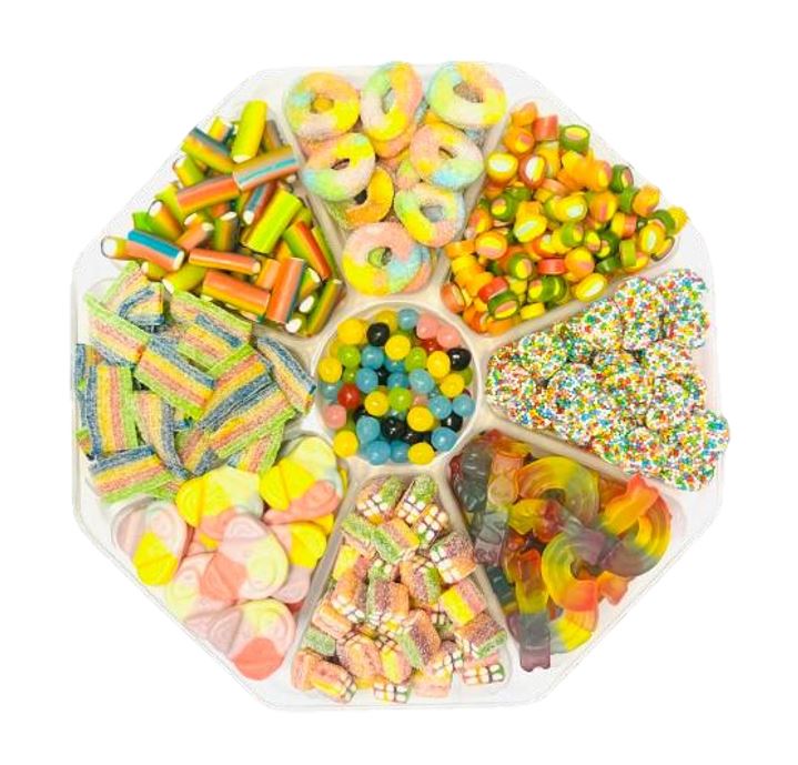 Rainbow Candy Platter XL