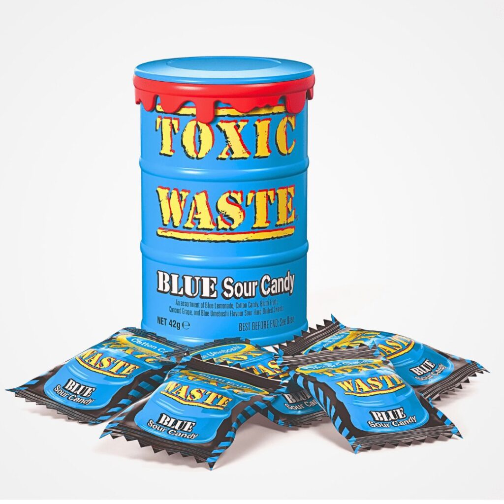 Toxic Waste Blue Drum