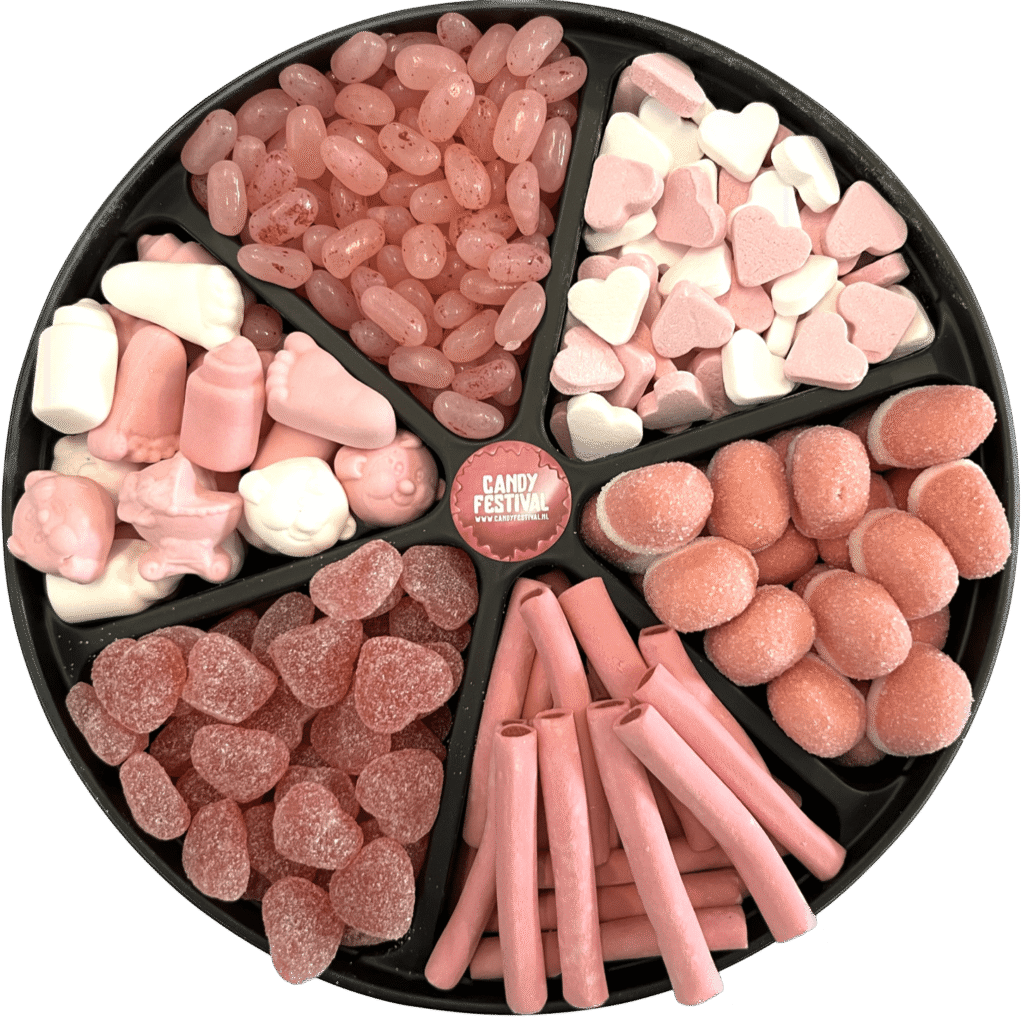 Geboorte Candy Platter Meisje