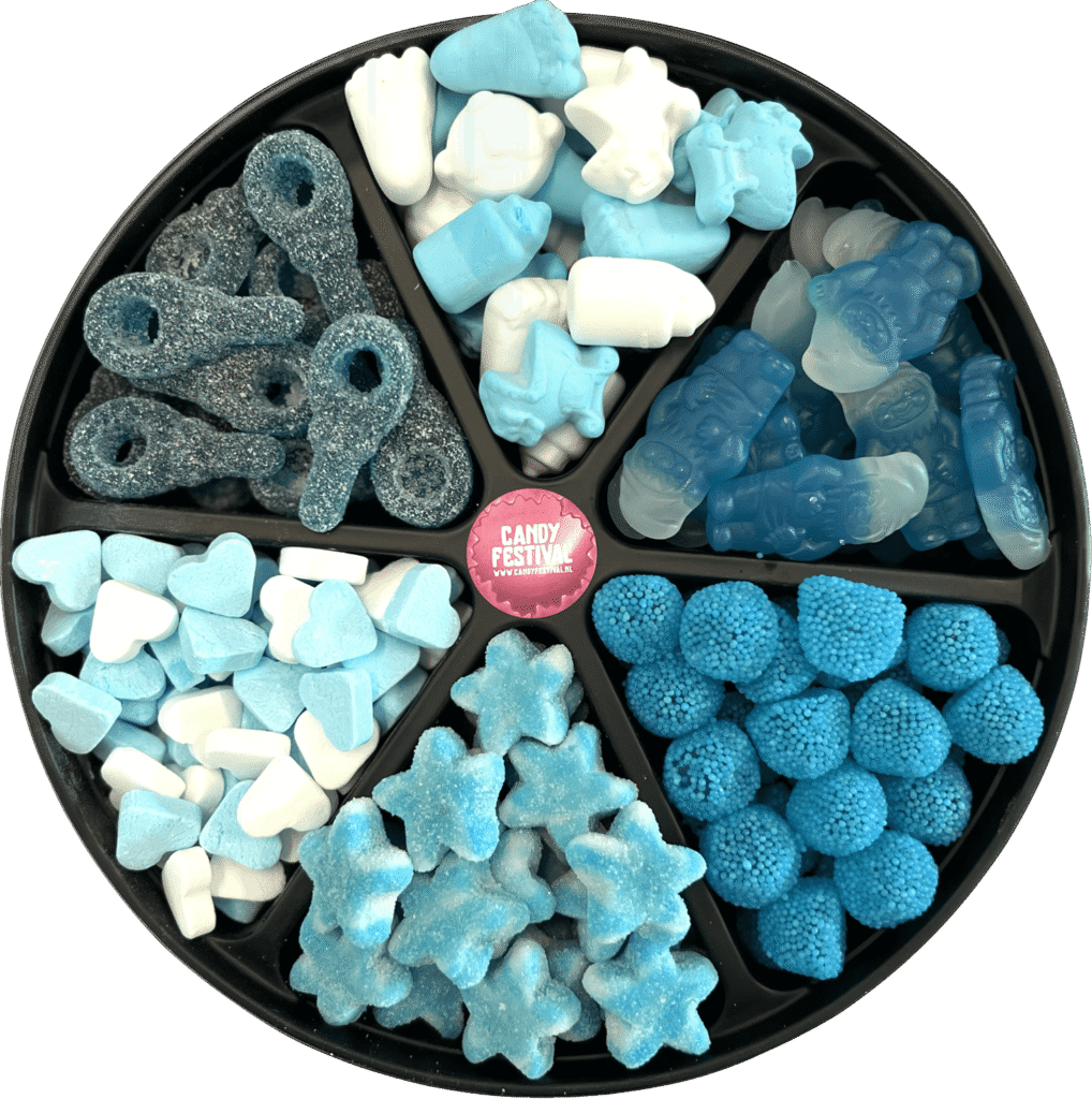 Geboorte Candy Platter Jongen