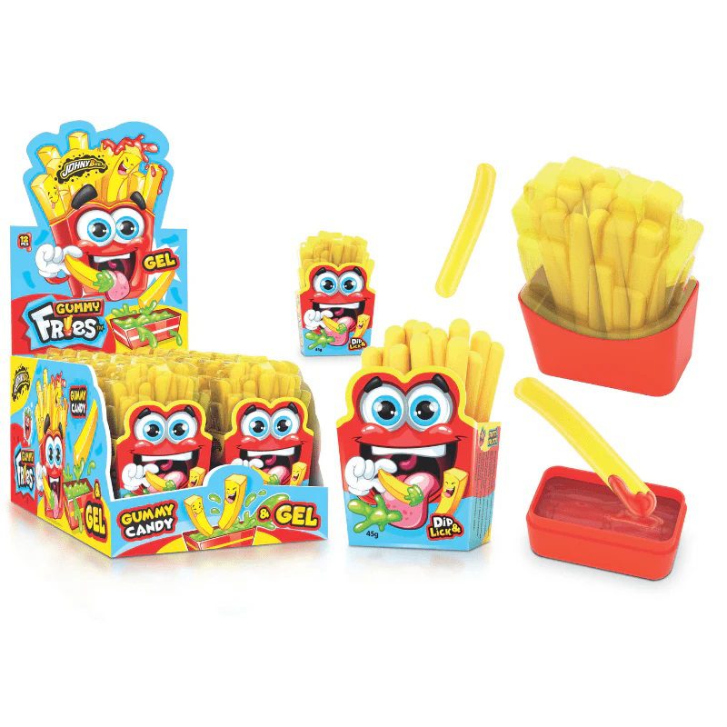 Johny Bee Gummy Fries 45 gr.