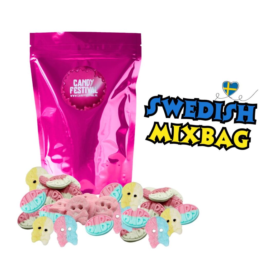 Bubs Swedish Candy Bag (5 smaken)