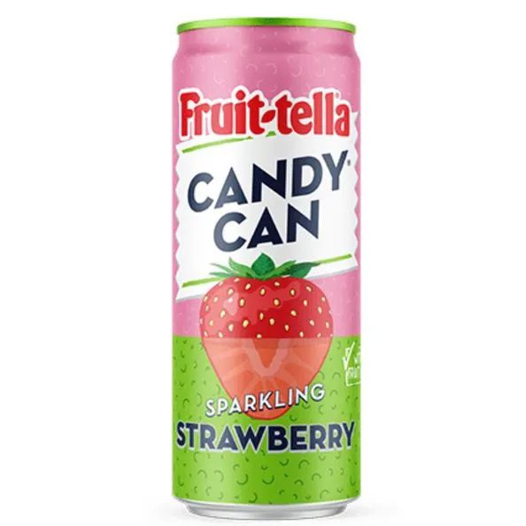 Candy Can Fruit-Tella Strawberry