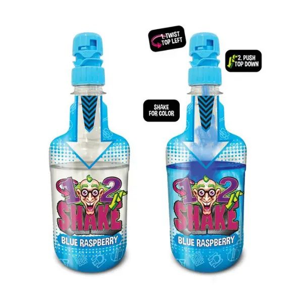 Dr Sour 1-2 Shake Blue Raspberry Drink