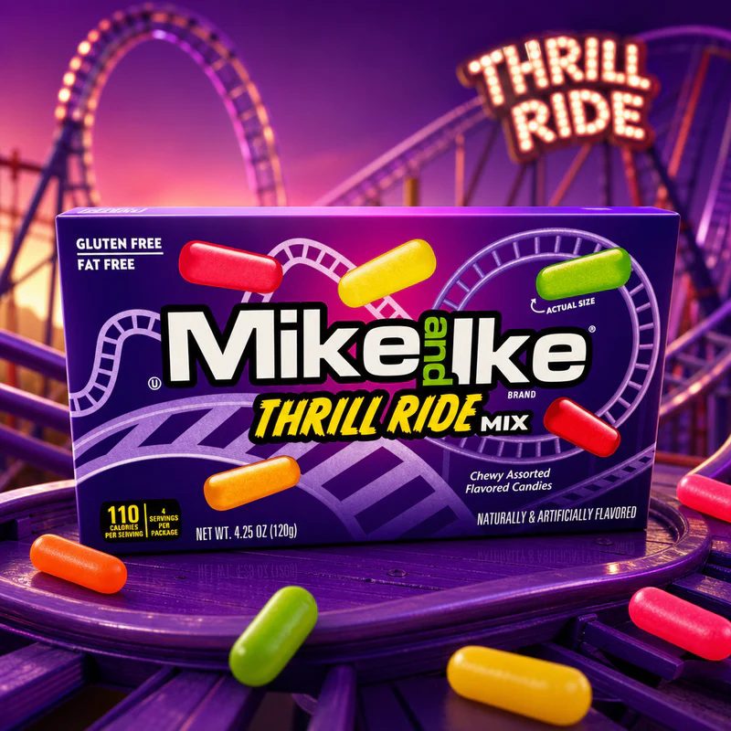 Mike And Ike Thrill and Ride