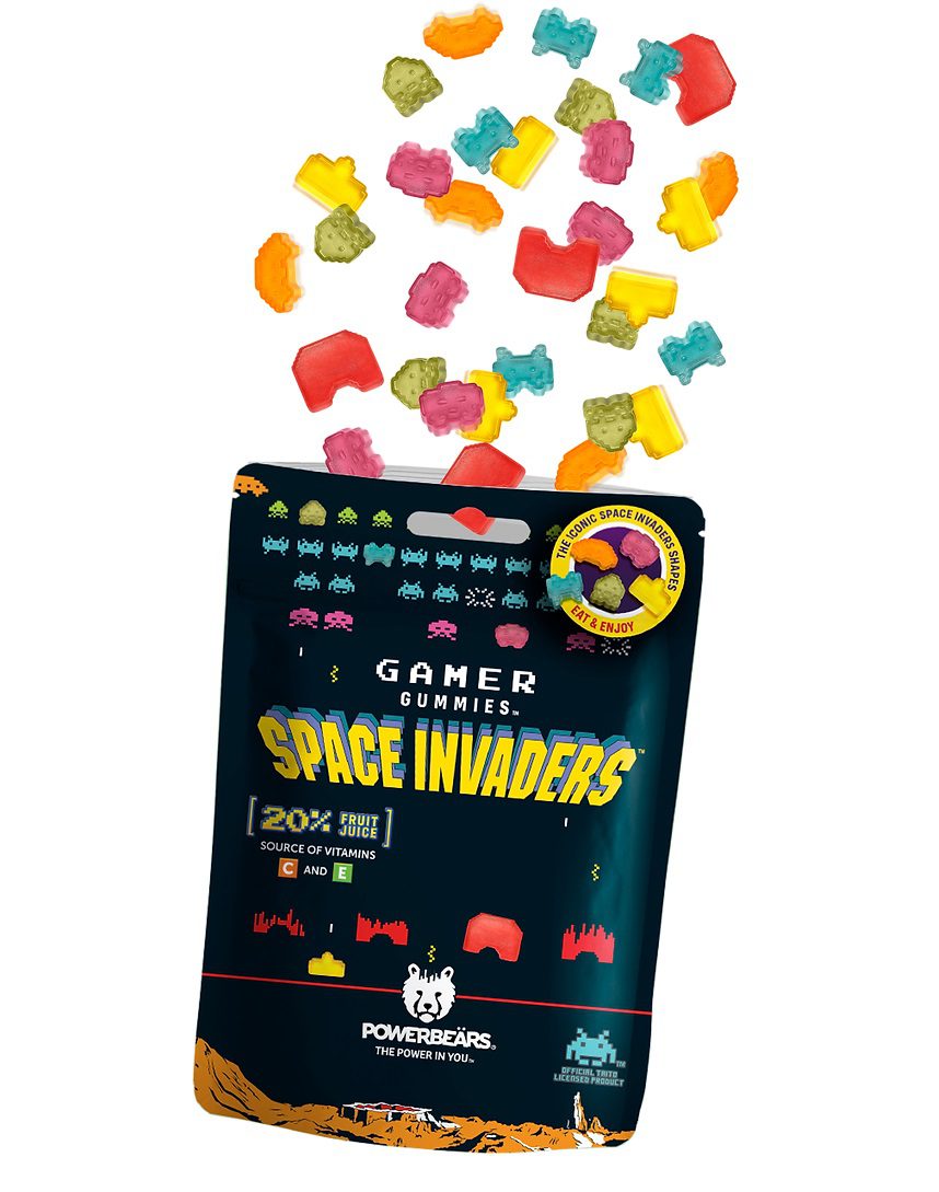Space Invaders Gummies 125gr